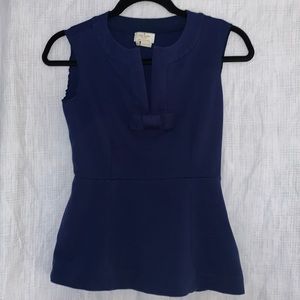 Kate spade peplum tank